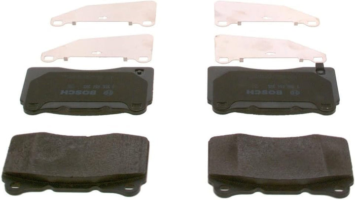 Bosch BP1318 Bremsbeläge - Vorderachse - ECE-R90 Zertifizierung - vier Bremsbeläge pro Set