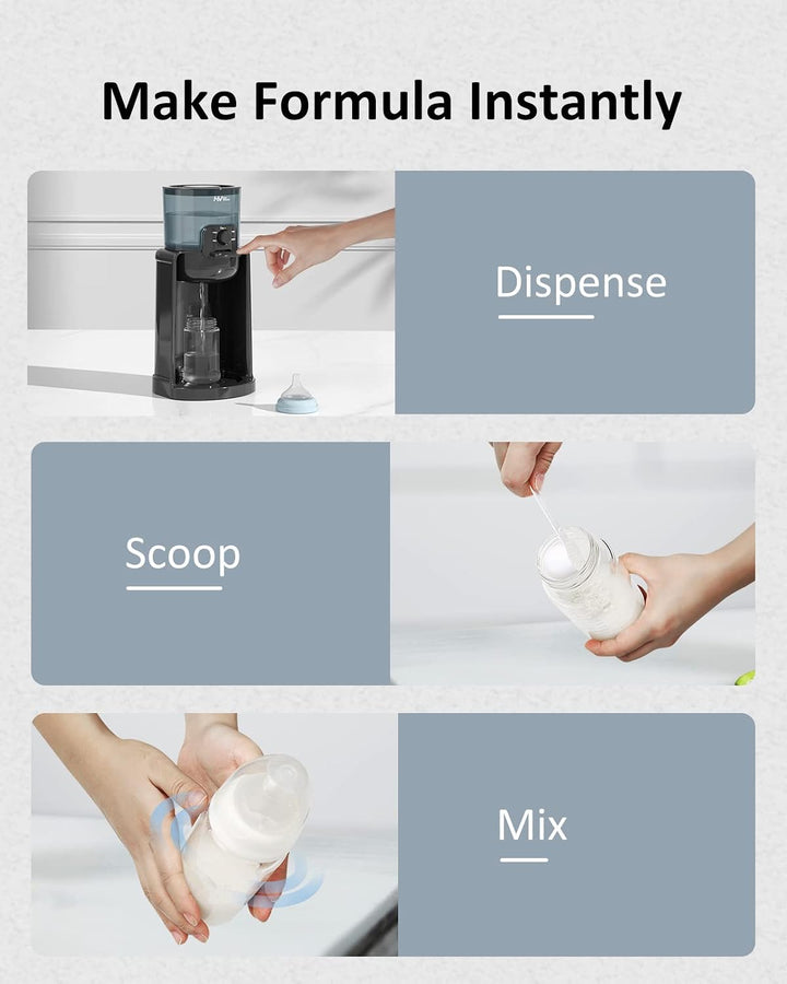 Flaschenzubereiter für Babys,Flaschenwärmer Baby,Instant Warmer,Wasserspender für Sofortige Herstell