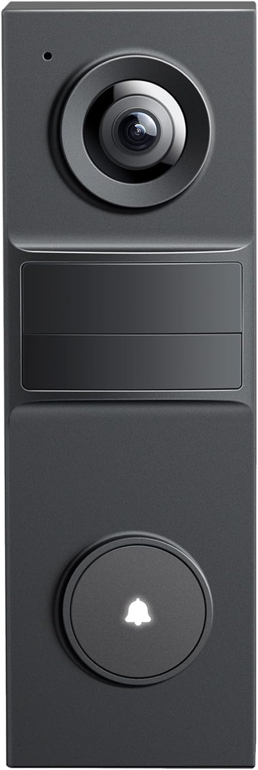Tapo D205 Akku-Videotürklingel | WLAN Türklingel mit Kamera | 2K, 160° Weitwinkel, Zwei-Wege-Audio |