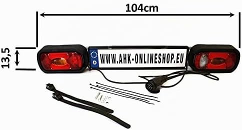 Fahrradträger für Anhängerkupplung AHK für 4 Räder - Quick Lock MODERN 13 PIN mit Schnellkupplung