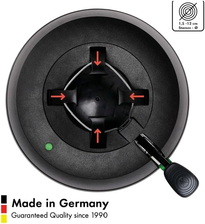 Krinner Green Line Comfort Grip M Recycling Christbaumständer Weihnachtsbaumständer inkl. Fusspedal