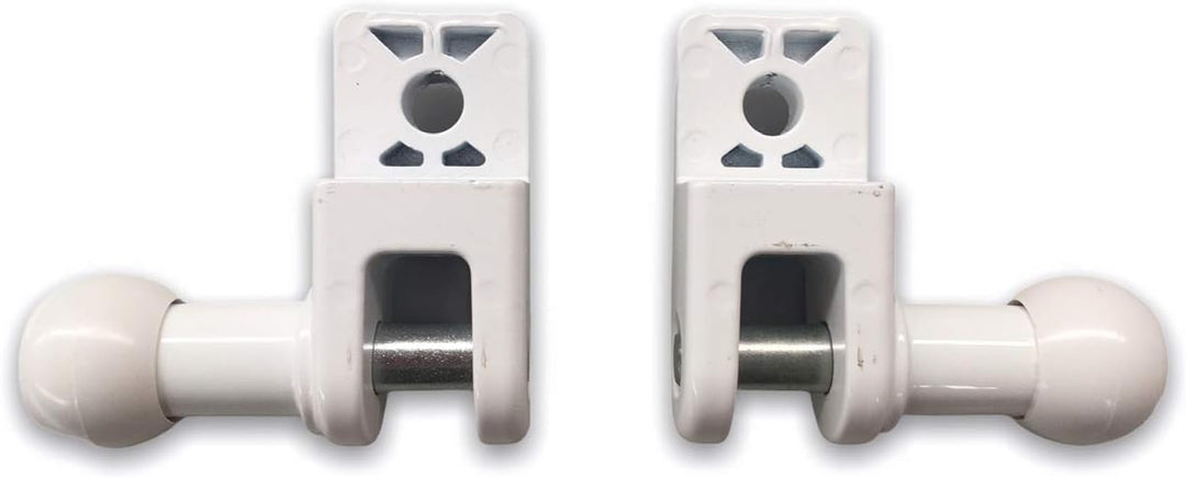 Baldachin Geländer Set mit Schrauben (Weiss), Weiss