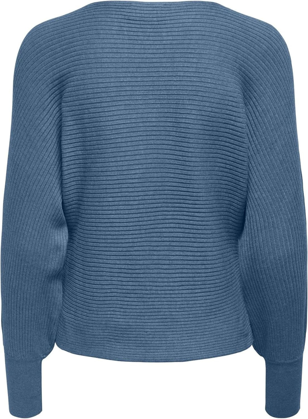 ONLY Women's Onladaline Life L/S Short Pullo KNT Noos Pullover Sweater XS Coronet Blue/Detail:w. Mel