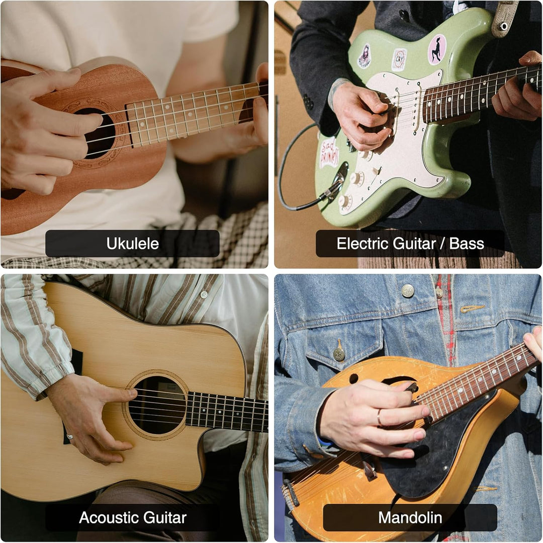 LEKATO Gitarren Werkzeug Set 25 Stück, Gitarre Werkzeug Reparatur Set Inklusive Praktische Werkzeugt
