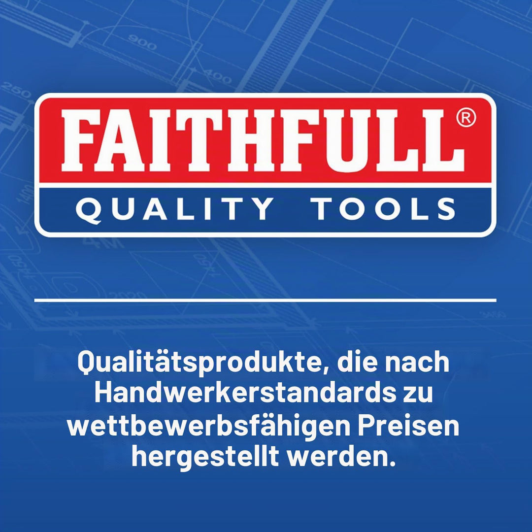 Faithfull FAI3GBUCKYEL 14 Liter gelber Baueimer 14 Ltr Standard Gelb, 14 Ltr Standard Gelb
