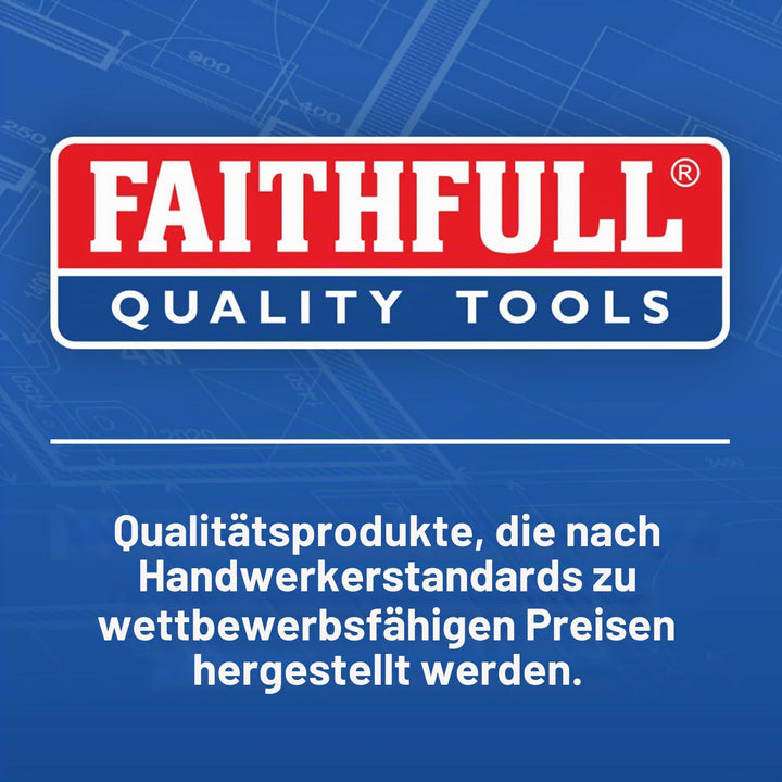 Faithfull CARPBAG Zimmermann-Werkzeug-Set, 7-teilig