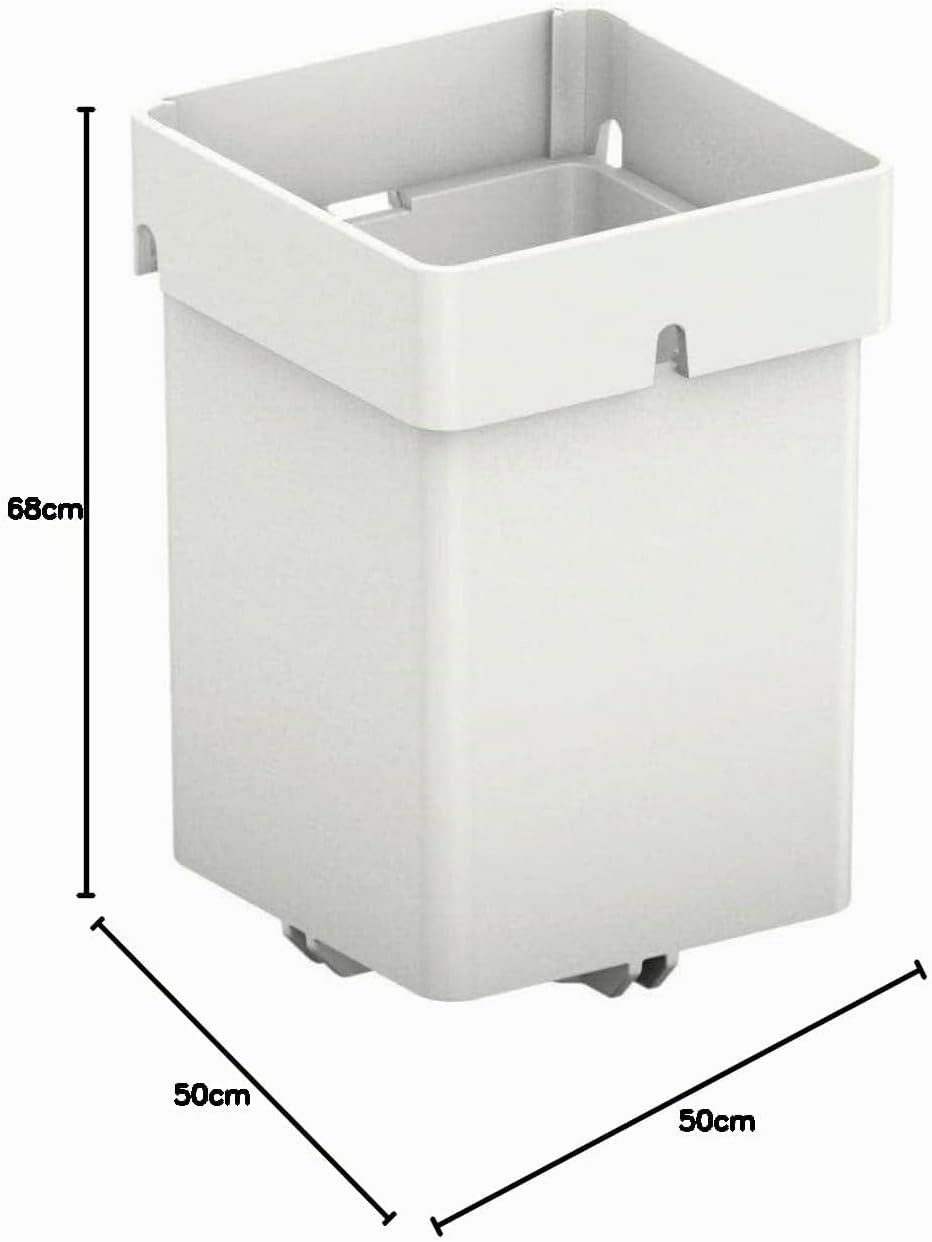 Festool Einsatzboxen Box 50x50x68/10-10er Set Kunststoffboxen Organizer | Modulare Kleinteileaufbewa