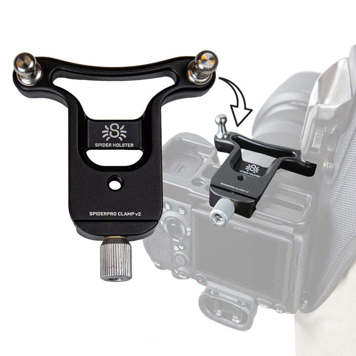 SpiderPro Clamp v2 Klemmplatte für Arca-Profile am Spider Holster, L-Bracket Clamp v2_new