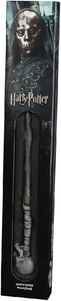 The Noble Collection - Death Eater Skull Wand In A Standard Windowed Box - 14in (35cm) Wizarding Wor