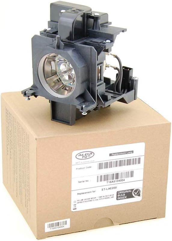 Alda PQ Professionell, Beamerlampe kompatibel mit PANASONIC ET-LAE200 PT-EW530E, PT-EW630 PT-EW630E,