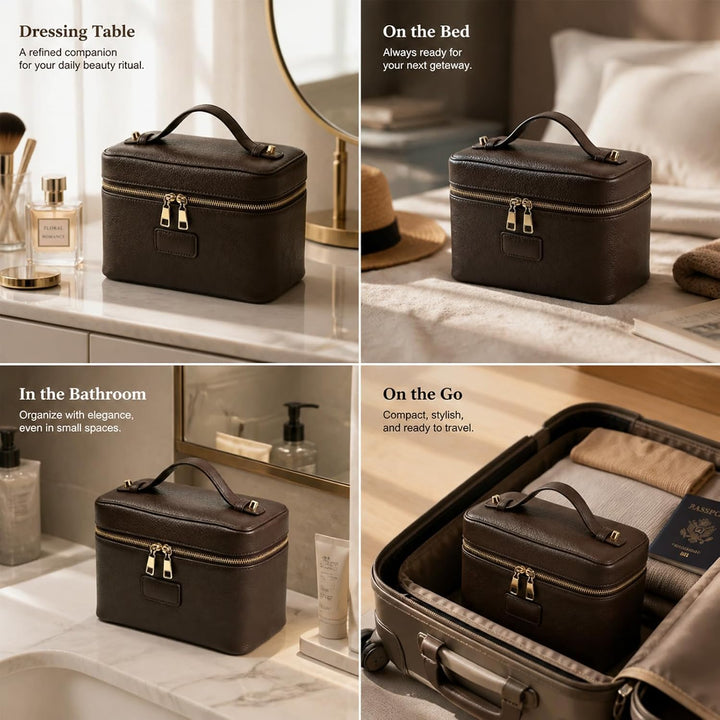 Schminktasche Gross | Make Up Tasche Kosmetikkoffer Vanity Case