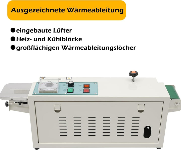 FR-900 Industrielle Automatische Versiegelungsmaschine - Kontinuierliche Folienschweissgeräte für Pl