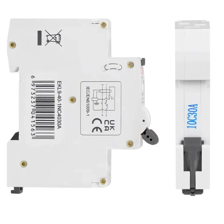 Superimmunisiertes Differential 32A 30mA Klasse A SI, 2P, F+N und 6kA, geringer Raum, RCBO 6KA 1P+N