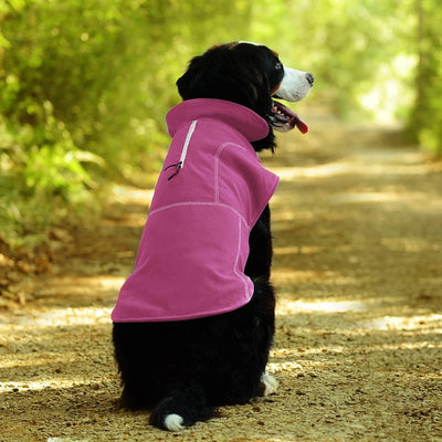 VIVAGLORY Hunde-Fleeceweste, Hundepullover für Kaltes Wetter für Grosse Hunde, Verstellbare Winterkl