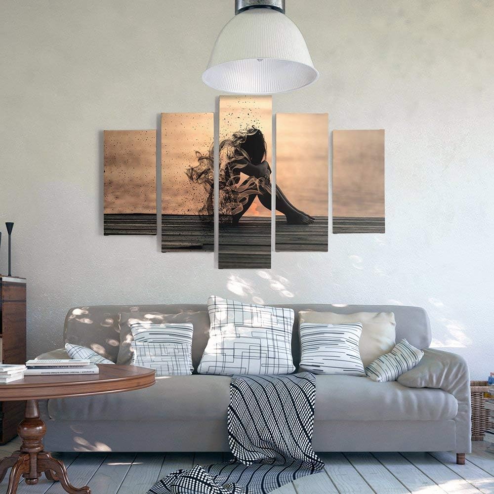 Feeby. Wandbild - 5 Teile - Deco Bild, gedrucktes Bild, Foto, Deco Panel, XXL, 5-Teilig, Typ A, 250x