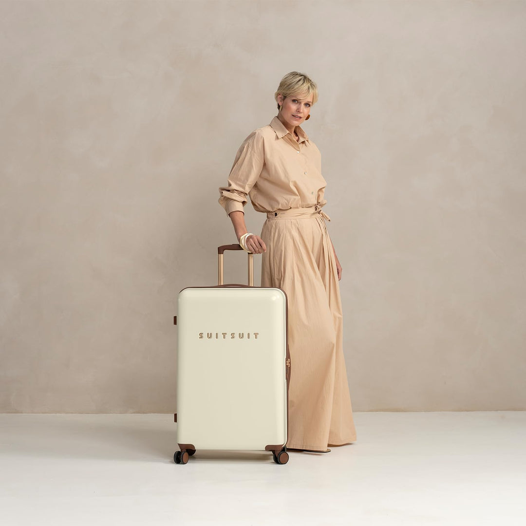 SUITSUIT - Fab Seventies - Antique White - Reisekoffer (76 cm) L Antique White, L Antique White