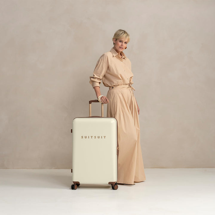 SUITSUIT - Fab Seventies - Antique White - Reisekoffer (76 cm) L Antique White, L Antique White