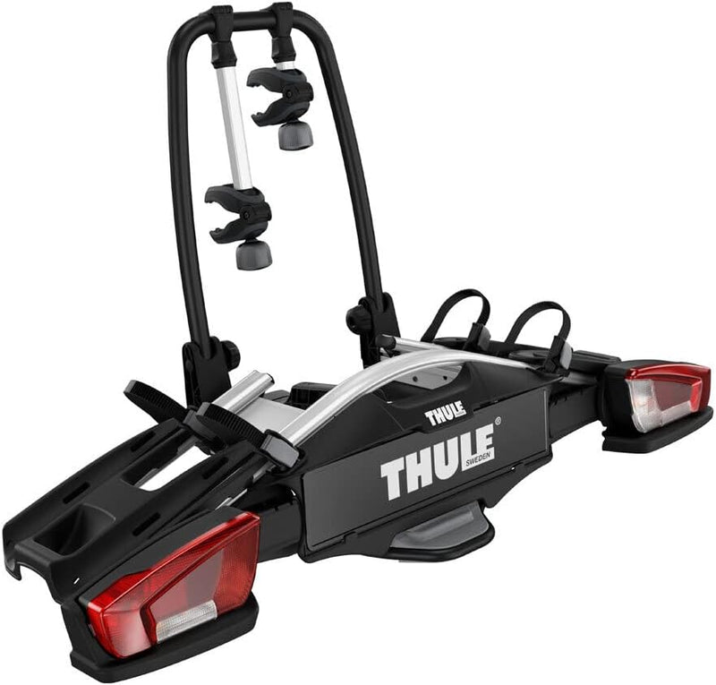 Thule 924001 VelcoCompact für 2 Fahrräder, für E-Bikes geeignet, Fahrradträger für die Anhängerkuppl