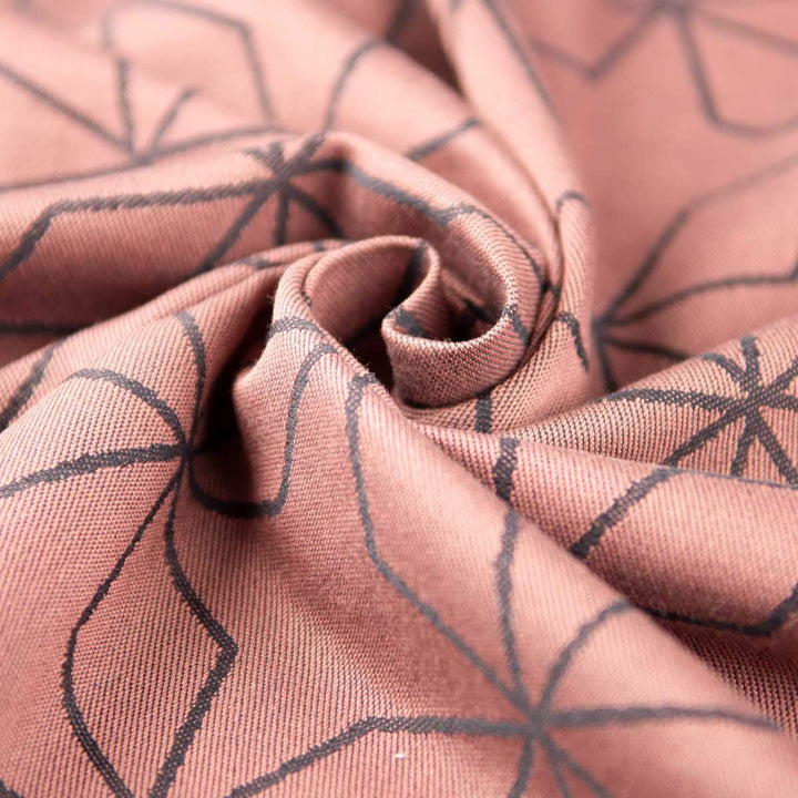 Hoppediz Ring-Sling, Baby-Tragetuch ab Geburt, 100 % kbA-Baumwolle, Design Malmö rose, Malmö rose