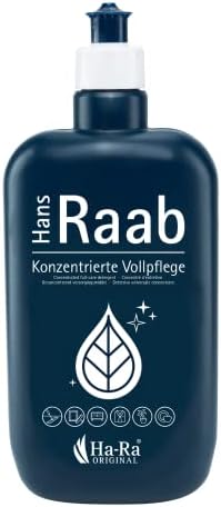 Hans Raab Konzentrierte Vollpflege 500 ml I Universalreiniger für Haushalt, Garten und Auto I Sparsa