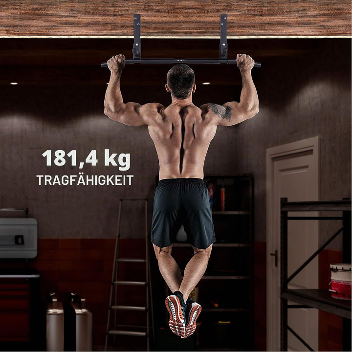 AmStaff Fitness TU038 Klimmzugstange für Balkenmontage