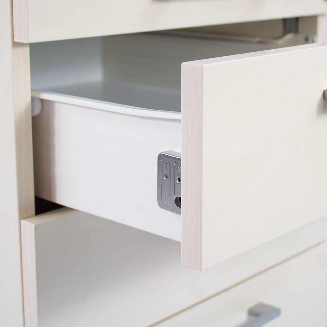 Optima Standcontainer in Ahorn Rollschrank Büro Container Schubladen Schrank