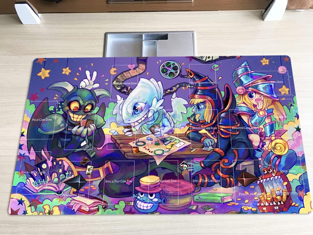 New Mlikemat Playmat Labrynth of The Silver Castle CCG TCG Sammelkartenspielmatte + gratis Tasche (Z