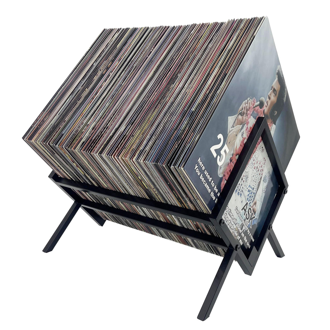 Vinyl schallplatten aufbewahrung–12 Zoll-Präsentationsständer-Buch und Schallplatten Aufbewahrung-Al