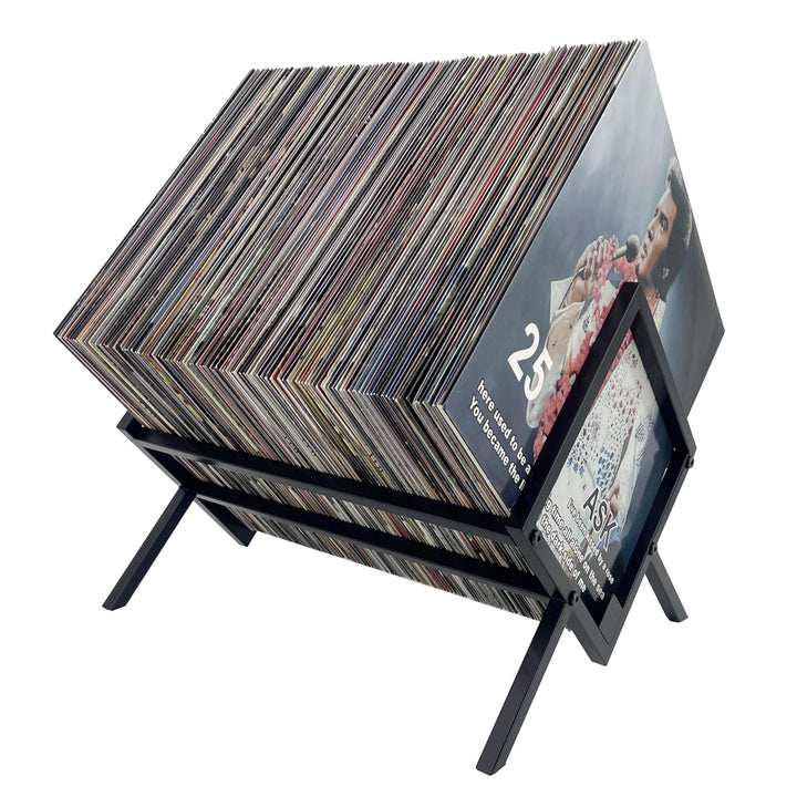 Vinyl schallplatten aufbewahrung–12 Zoll-Präsentationsständer-Buch und Schallplatten Aufbewahrung-Al