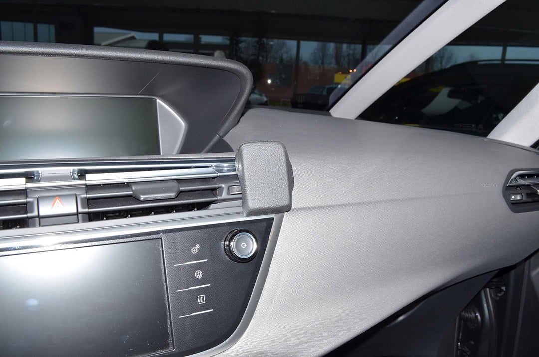 KUDA 1035 Halterung Kunstleder schwarz für Citroën C4 Picasso II ab 2013, 1035