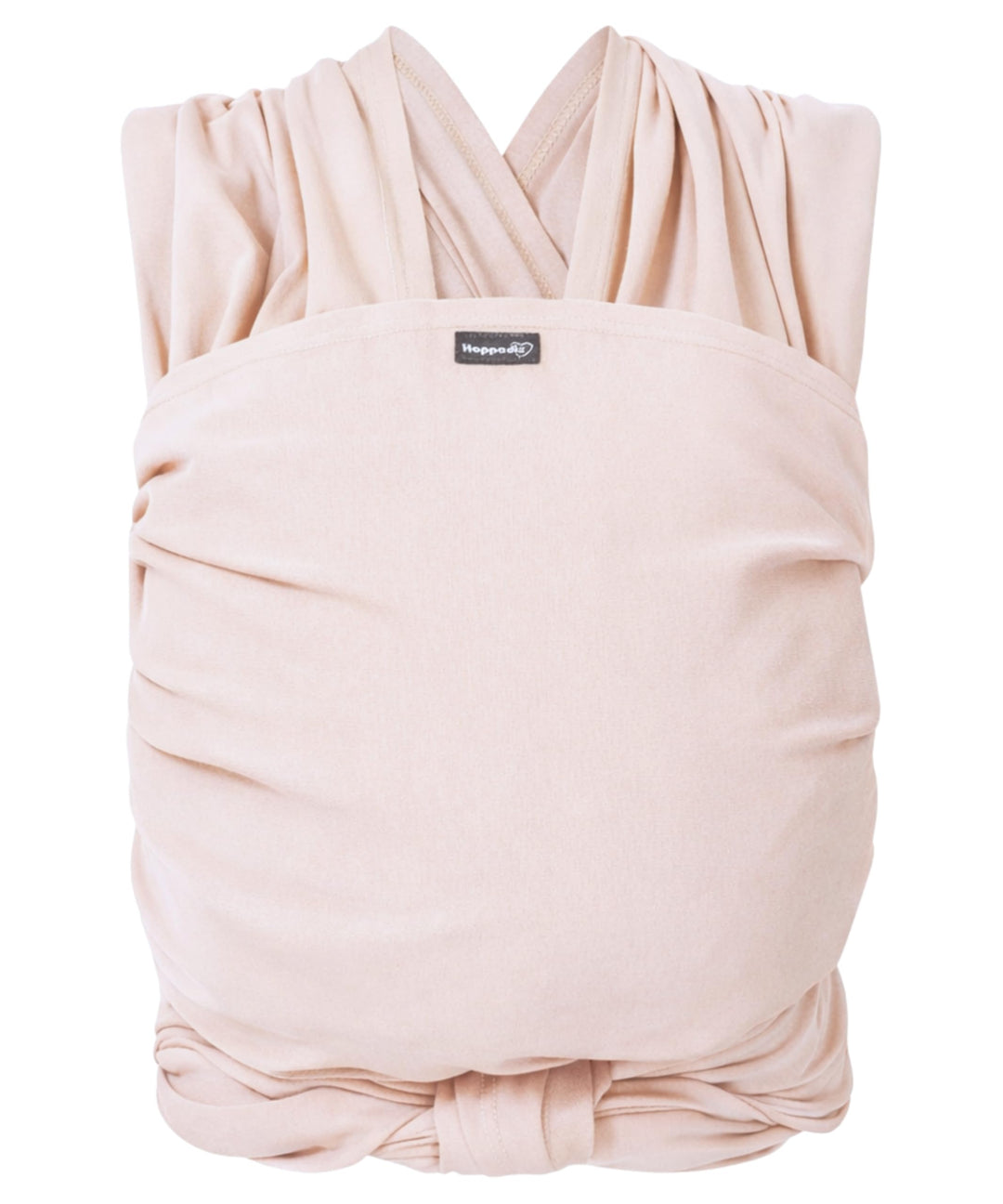 Hoppediz Elastisches Babytragetuch für Neugeborene ab Geburt (2–9 kg) – Weiches Babytragetuch aus kb