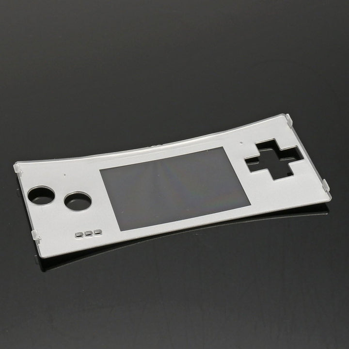 C-FUNN Ersatz Front Schalen Abdeckung Gehäuseteil Für Nintendo Gameboy Micro Gbm - Silber