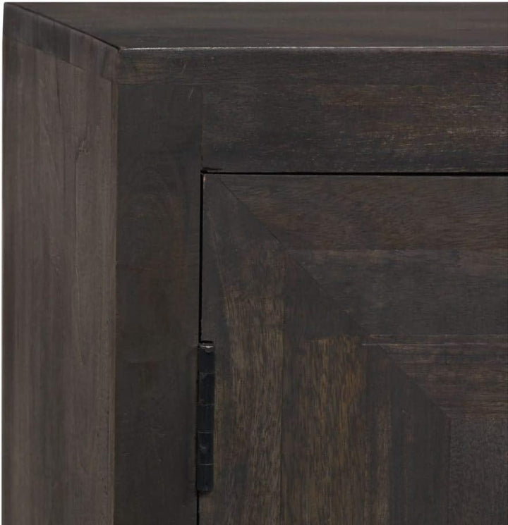 Festnight Sideboard | Vintage Kommode | Retro Beistellschrank | Holz Schubkastenkommode | Massiv Man