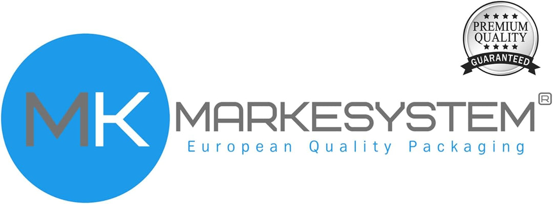 MARKESYSTEM – Catering Eimer – Packung mit 5 x 10,8 L – Eimer aus Kunststoff mit Deckel – stapelbare