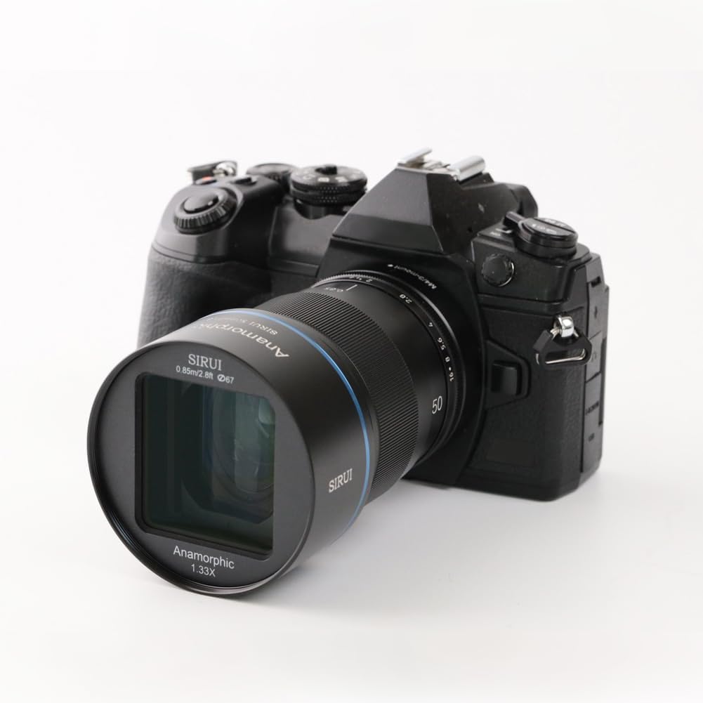 SIRUI 50mm Blende f1.8 Faktor 1.33x APS-C Anamorphot Prime Objektiv Objektive Lens Lenses Modell SR-
