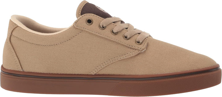 Etnies Herren Fuerte Skate-Schuh 45.5 EU Hellbraunes Gummi, 45.5 EU Hellbraunes Gummi