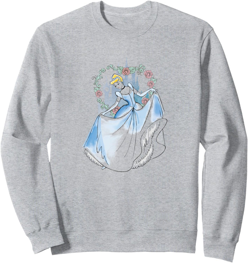 Disney Cinderella Dancing Drawing Sweatshirt