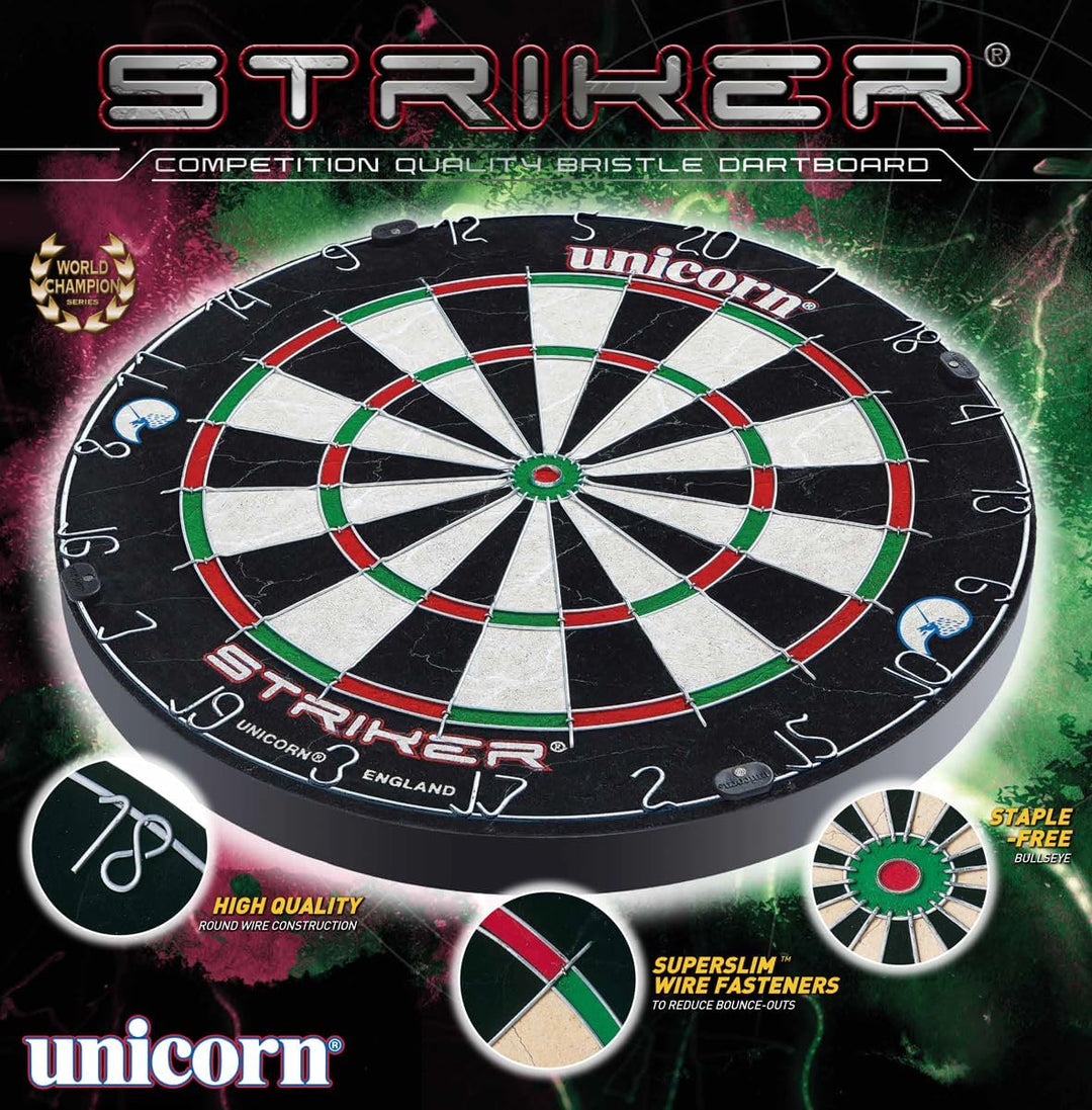 Unicorn Einhorn Stürmer Dartscheibe Einheitsgrösse, Einheitsgrösse