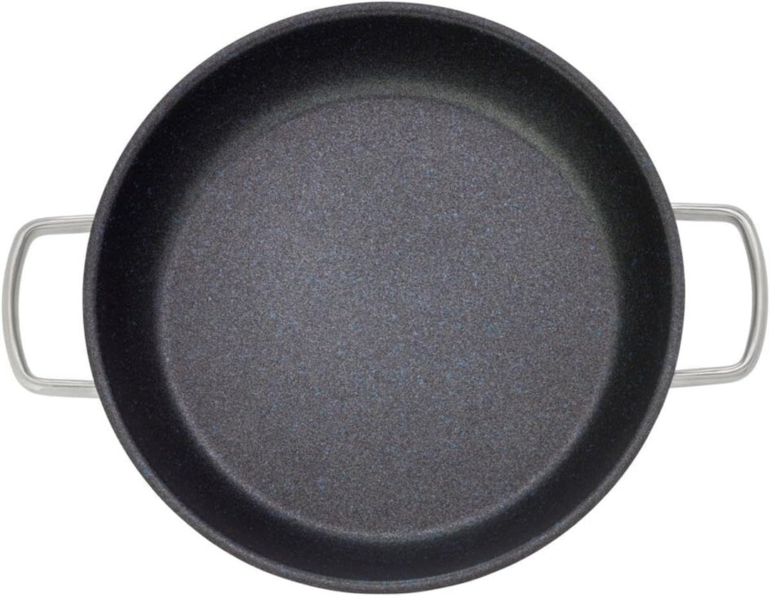 WMF Permadur Advance Servier-/ Bratpfanne 28 cm Induktion, Edelstahlpfanne, Servierpfanne Cromargan