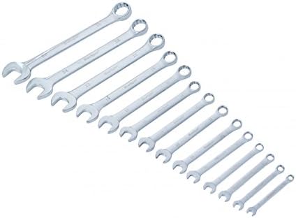 Bluespot Tools 4125 B/Spot Kamm Maulschlüssel Set (14 teilig) 14 pezzo, 14 pezzo