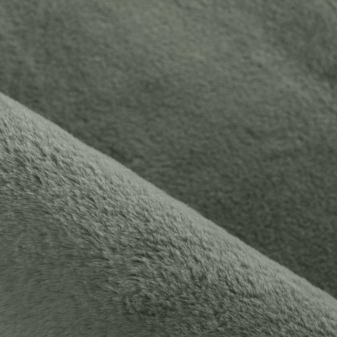 Weicher Hochflor Teppich Wohnzimme Waschbarer Teppich im modernen Stil Unicolor & Einfarbig Läufer T