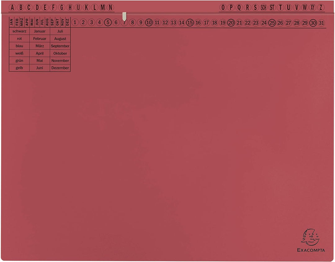 Exacompta 371103B 25er Pack Premium Kanzlei Hängehefter Exaflex Links- oder Rechtsheftung, extra sta