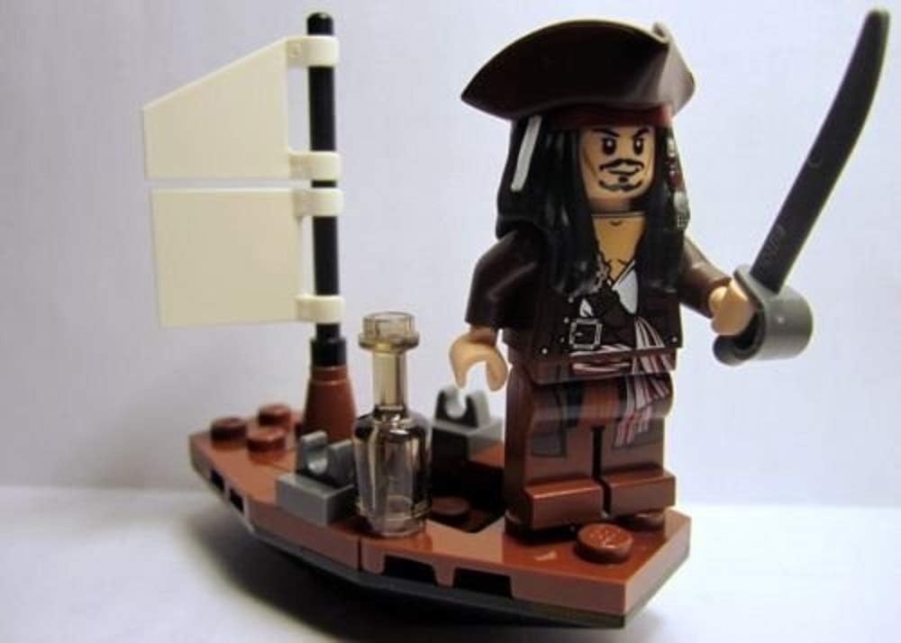 LEGO 30131 Pirates of the Caribbean / Fluch der Karibik: Captain Jack Sparrow (Dreispitz) mit Boot (