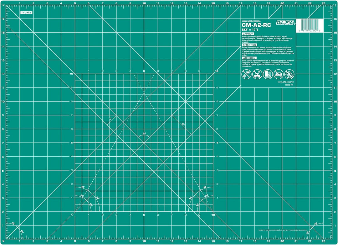 OLFA-CM-A2-RC-Plancha Corte Rotulacion Multi,, 60 X 43 cm