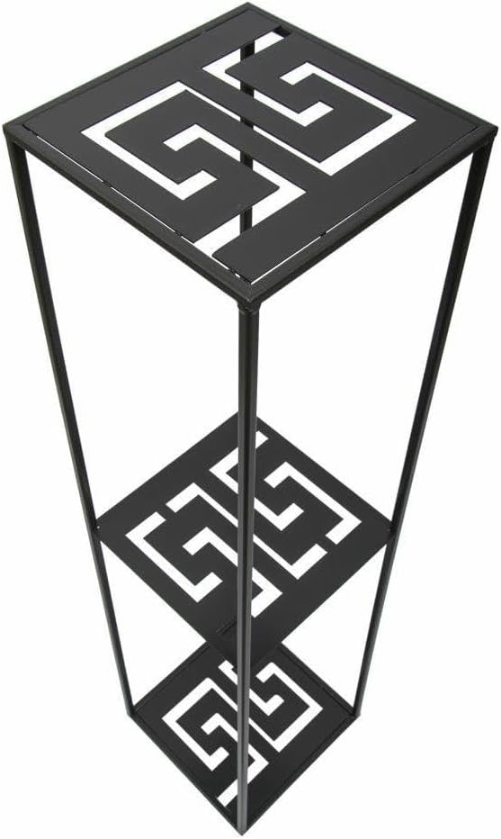 Markenloss HowHomely Blumenständer Metall 100 x 24 cm - Eleganter und Hoher Blumenhocker mit Zusätzl