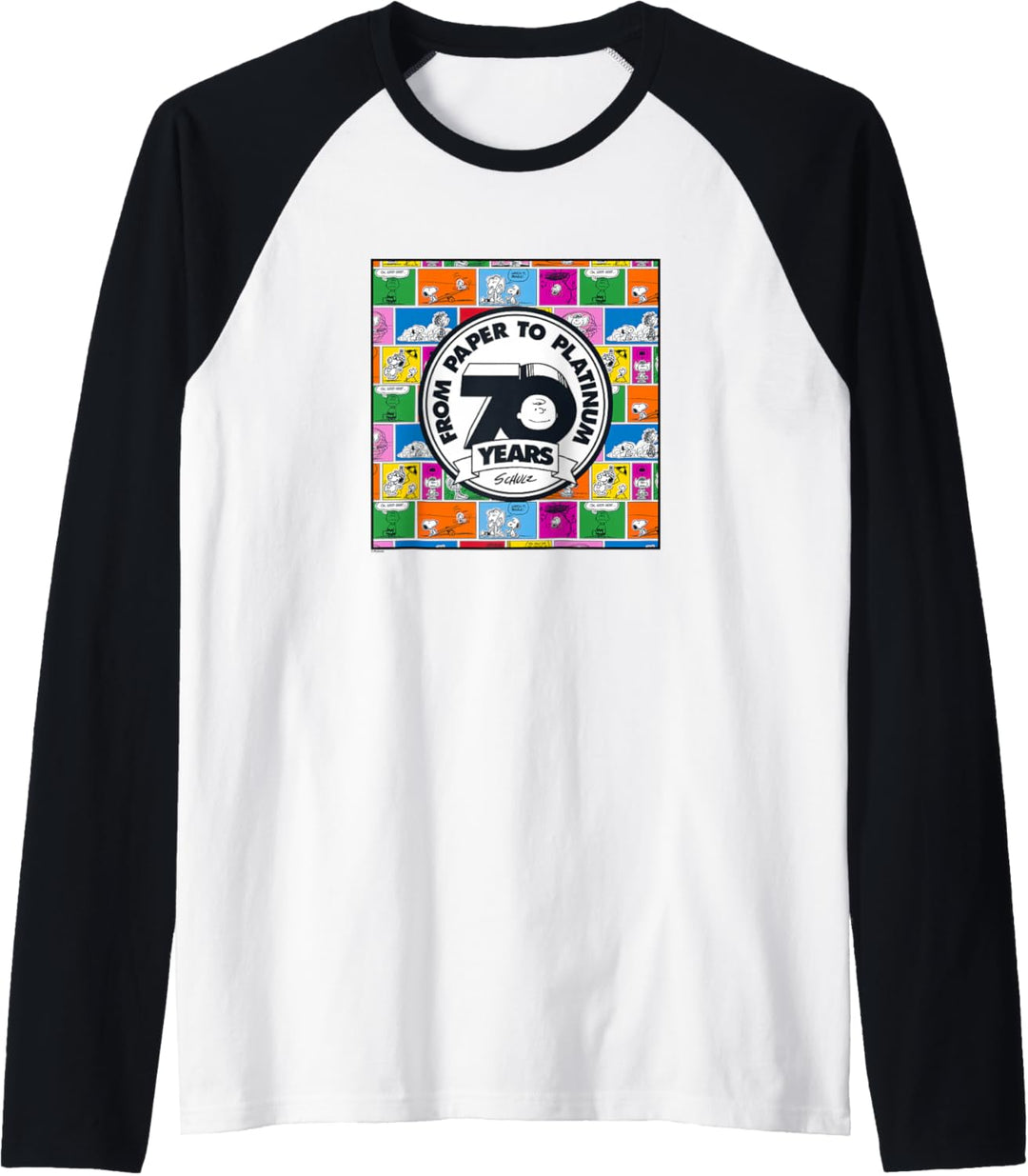 Peanuts Jahrestag Raglan