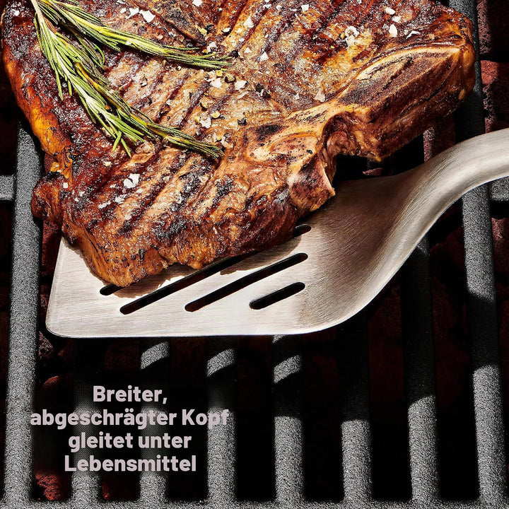 OXO Good Grips Grillwender, 41 cm – spülmaschinenfester Pfannenheber aus Edelstahl – für Burger und