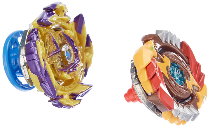 Beyblade Burst Surge Speedstorm Spear Valtryek V6 und Regulus R6 Kreisel Doppelpack – 2 Battle Kreis
