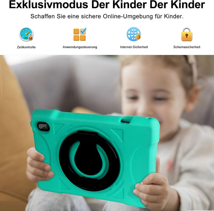 AOCWEI X700 Tablet 10 Zoll,Android 13 Tablet für Kinder,12GB RAM+128GB ROM,512GB erweitern,5GWiFi Ta