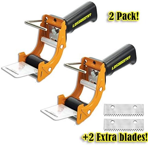 2 Pcs LDS Industry Paketklebeband Klebebandabroller Paketbandabroller Packband Paketband Papierklebe